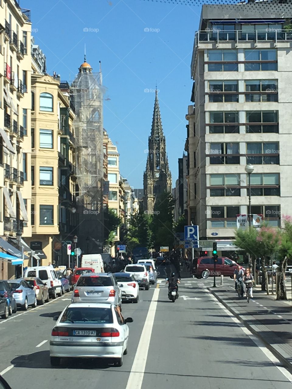 The most remarkable religious building in San Sebastián 