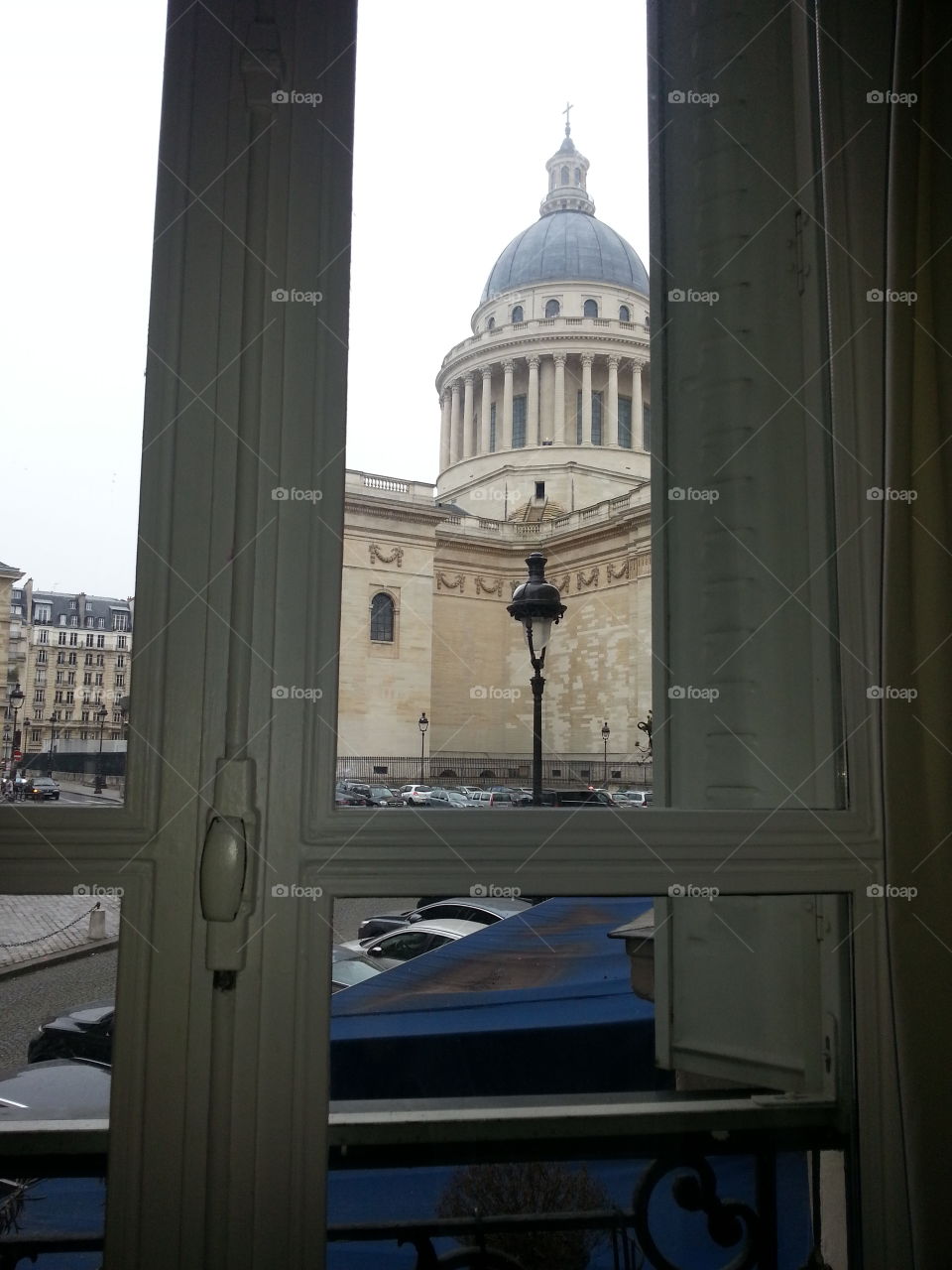 Pantheon/Paris/France/Through the window...