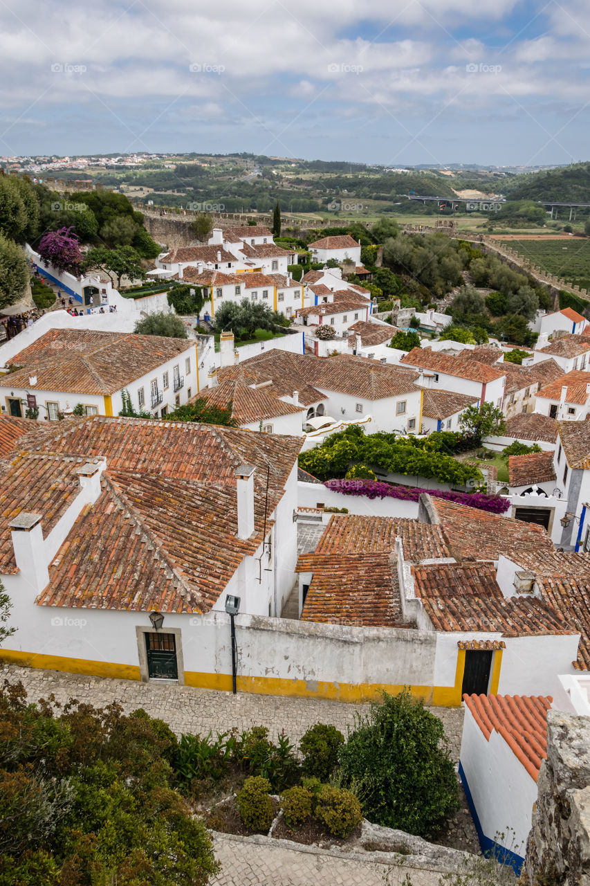 View of Óbidos, Portugal