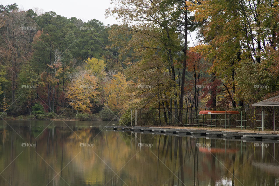 The Boathouse in the Fall