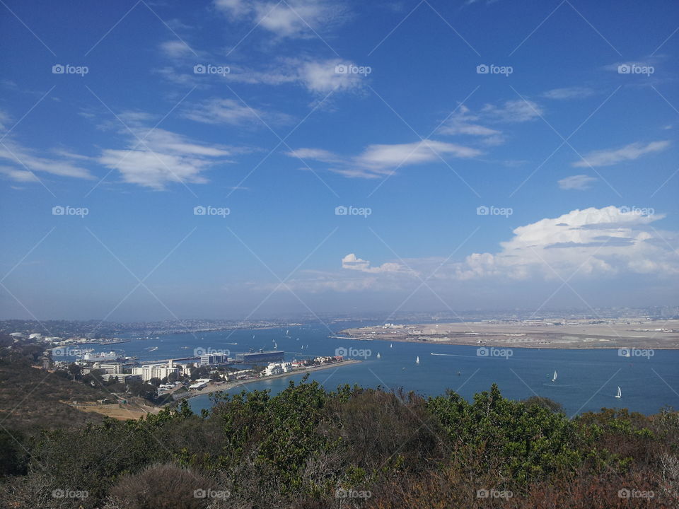 Point Loma view of San Diego, California