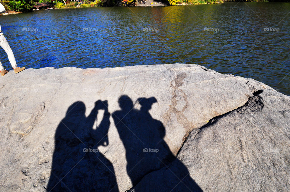 Besties taking photos. In town for a photo convention,  so we took in an afternoon in  Central Park