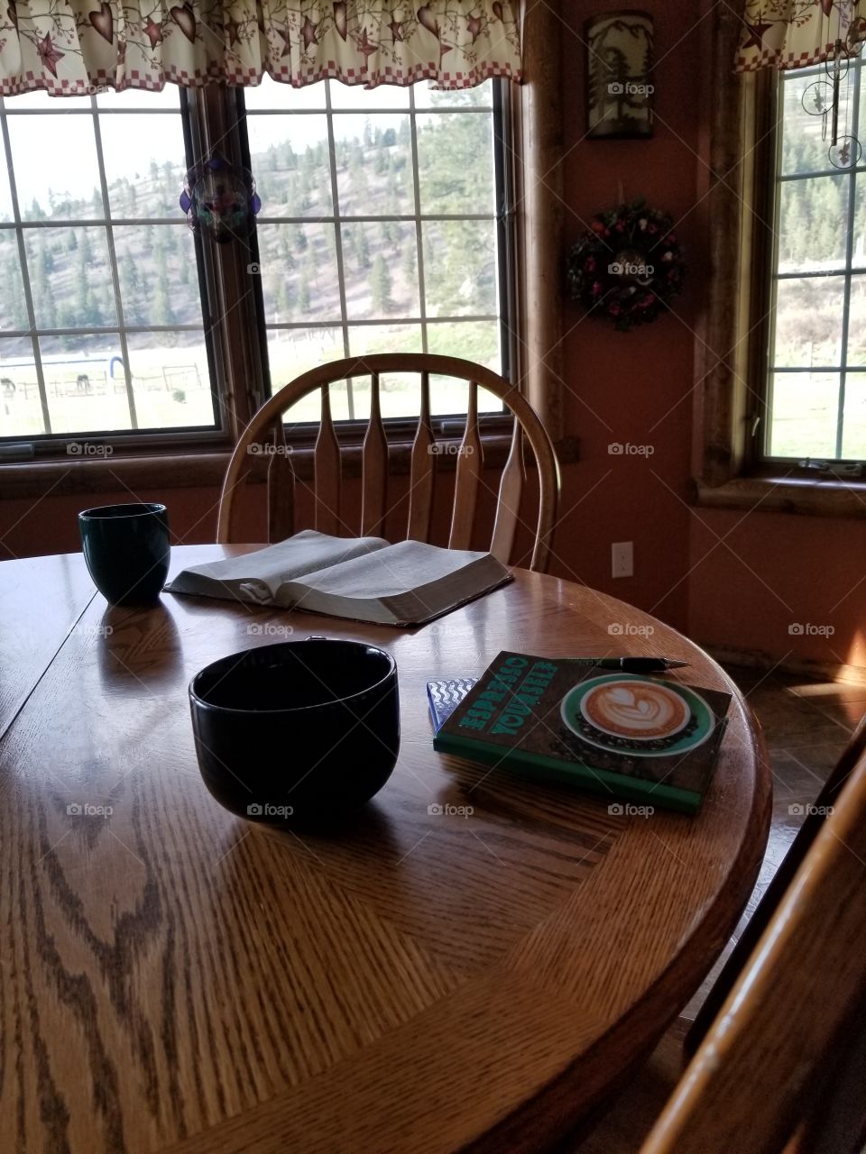 kitchen table is a family favorite place to hang out. from reading to chatting to eating to observing the world outside.  this sunny nook is the best seat on the house