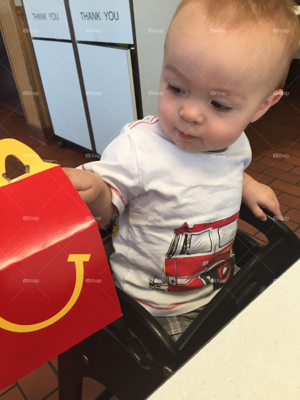 Mack’s first happy meal