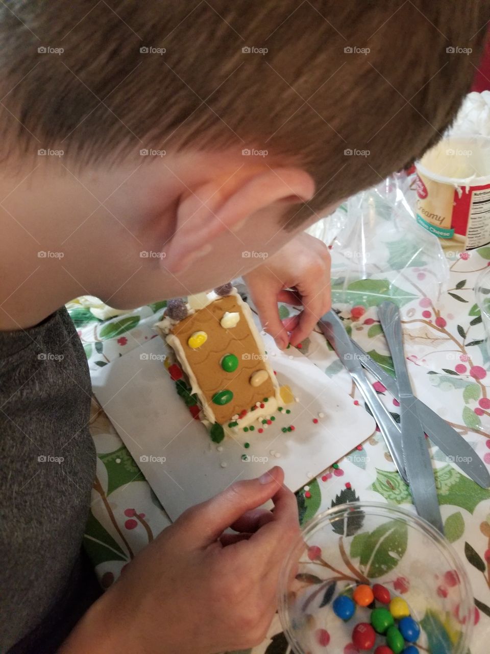 gingerbread house party