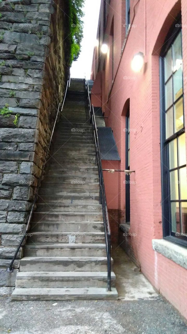 Exorcist stairs. Washington D.C.
