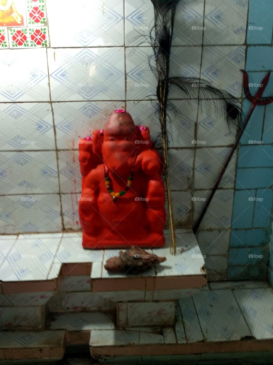 god temple idol
