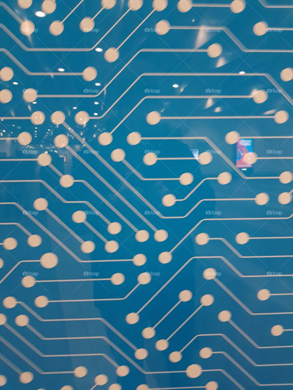 textur blue circuits texture