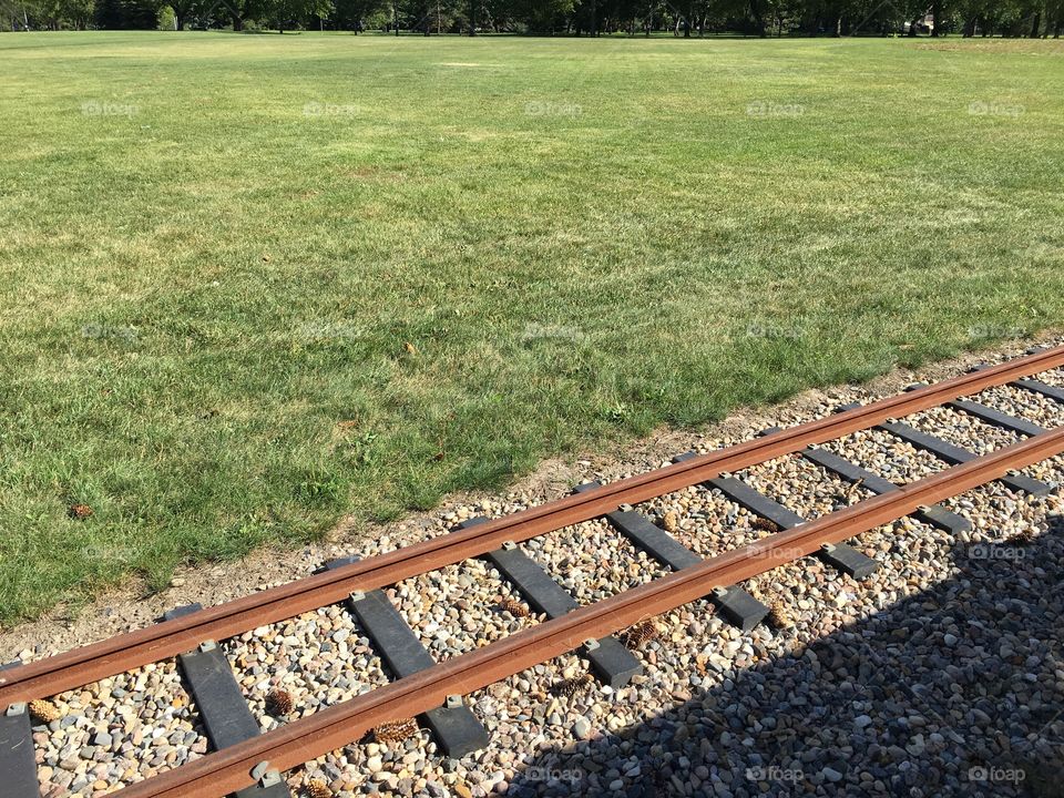 Guidance, Railway, Locomotive, Grass, No Person