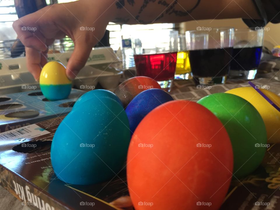 Easter Egg Coloring Fun
