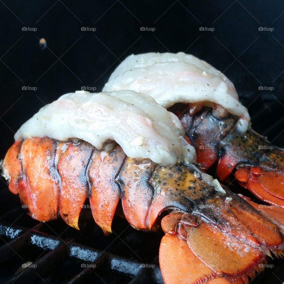 Barbecue Lobster Tails