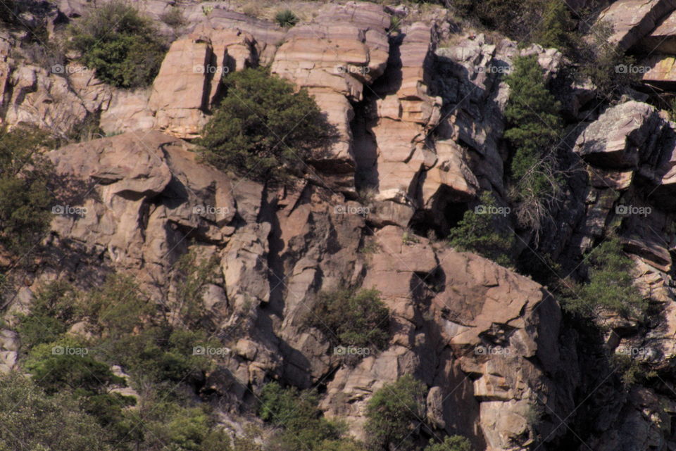 rock face cliff nature Carr canyon jagged abstrac