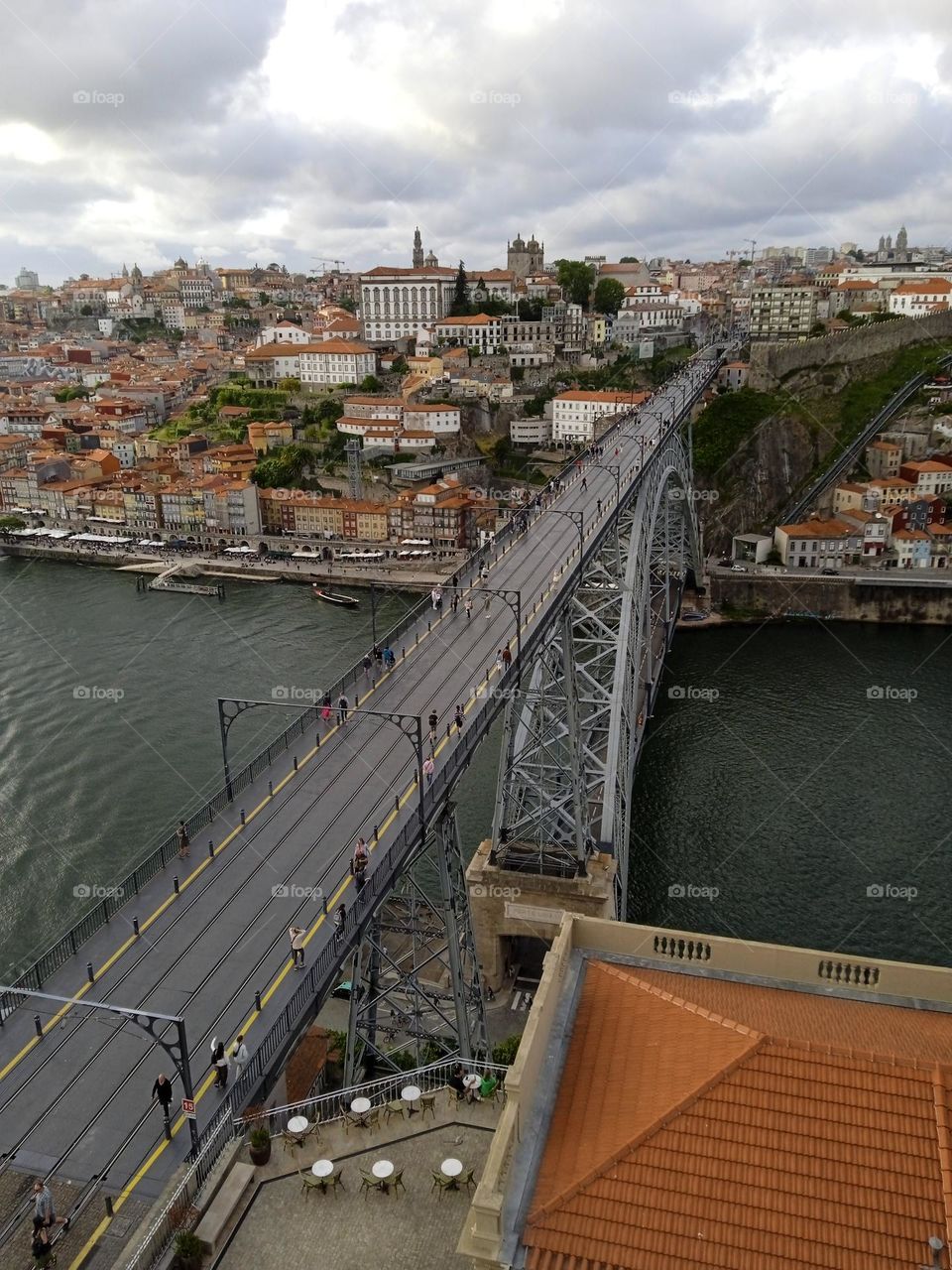 bridge between Porto and Gaia in Portugal