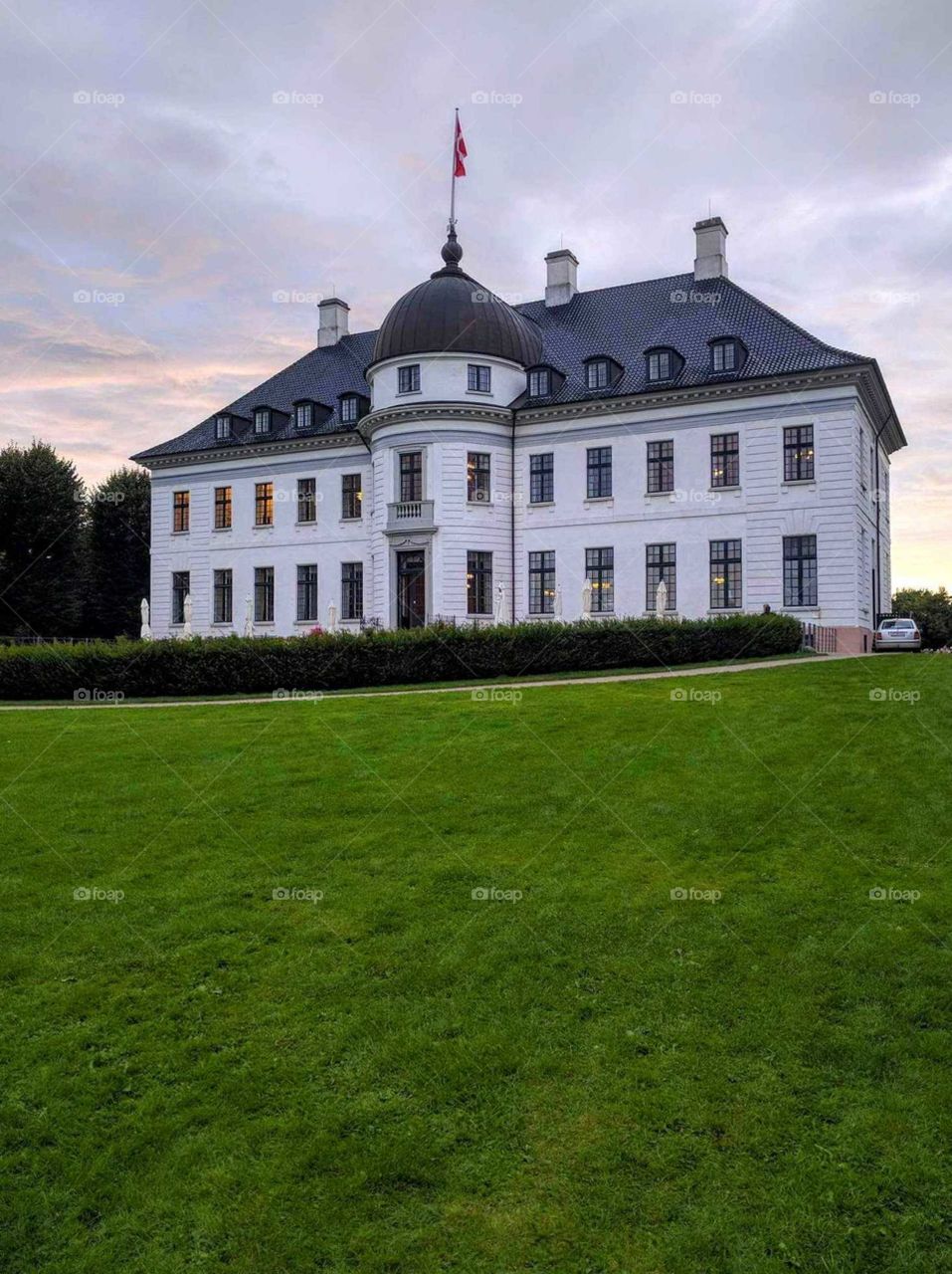 Bernstorff Castle in Gentofte, Denmark. The place functions as a hotel, and houses a lot of events such as weddings, concerts, anniversaries etc.