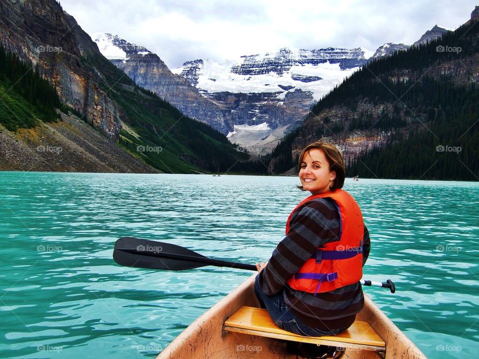 Lake Louise boating