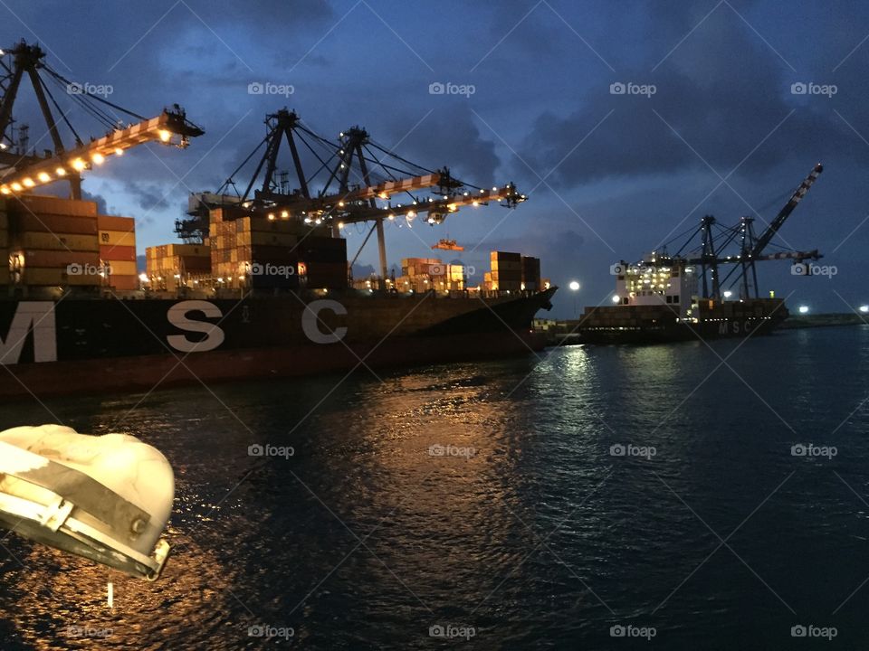 Harbor, Ship, Shipment, Water, Logistics