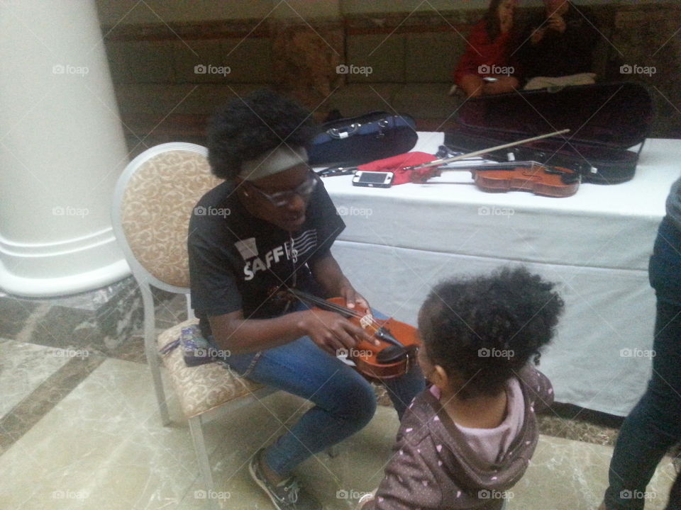 First Violin lesson