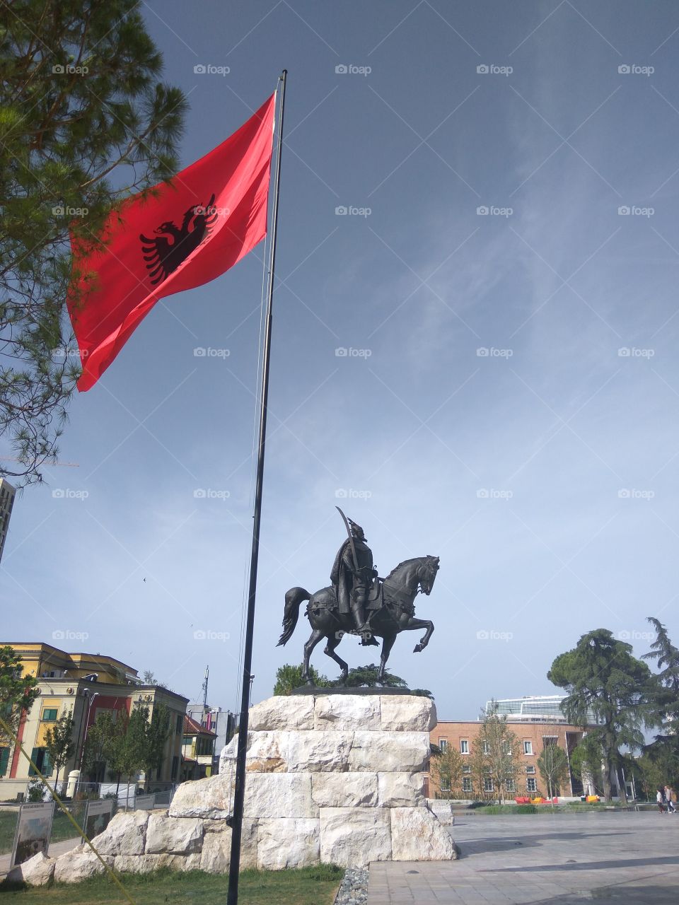 Gjergj Kastriot Skënderbeu 
Albanian National Hero