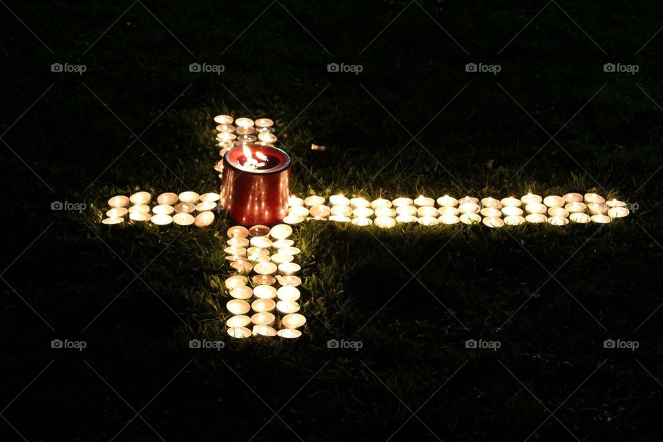 Candle light vigil 