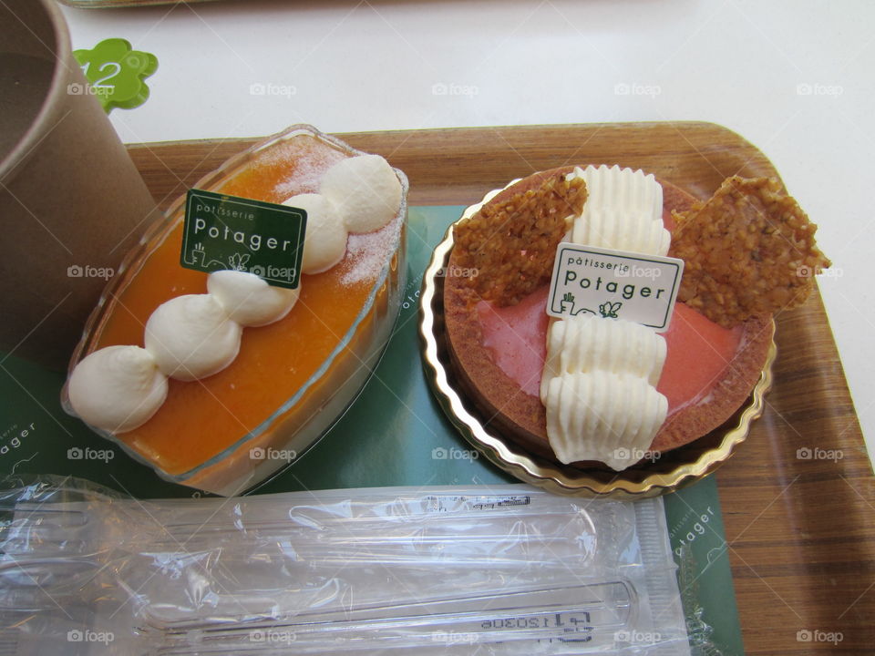 Pretty Vegetarian Desserts, Tokyo, Japan, Nakameguro, Patisserie Potager