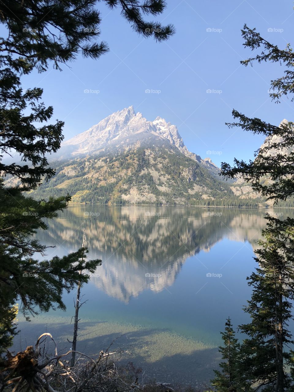 Jenny Lake and the Tetons