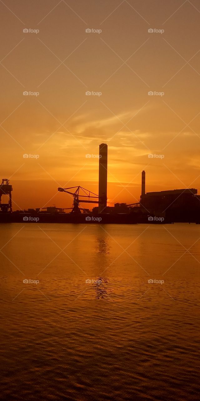 sunset.                                         In port of tanjung pelepas
Malaysian
120221