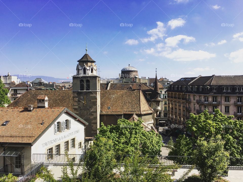 Geneva cityscape 