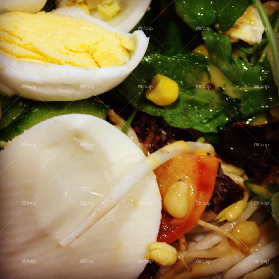 food salad lunch healthy by zinnebeelden