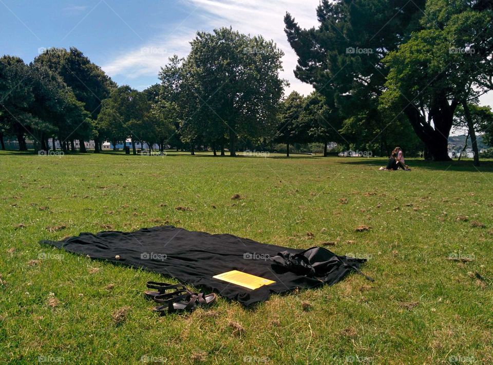 Reading and relax in the park