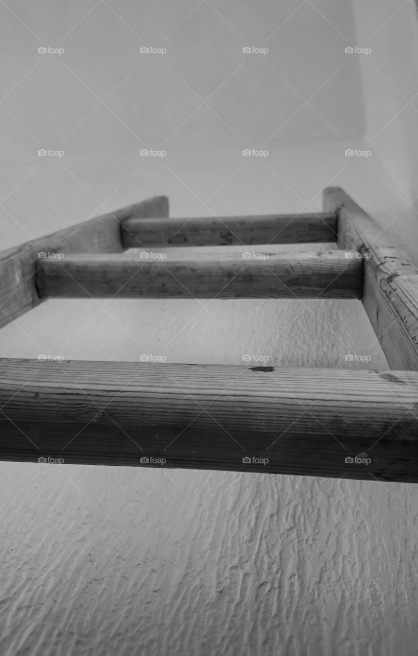 go up and watch your step till..get there..