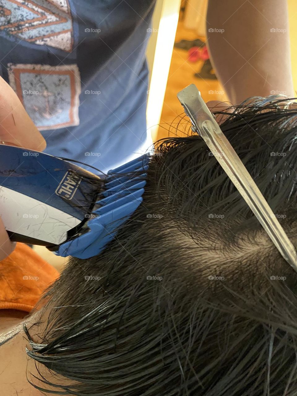 Barber at home