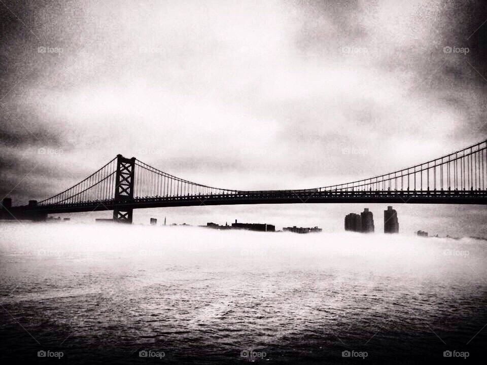 Fog Under Bridge 
