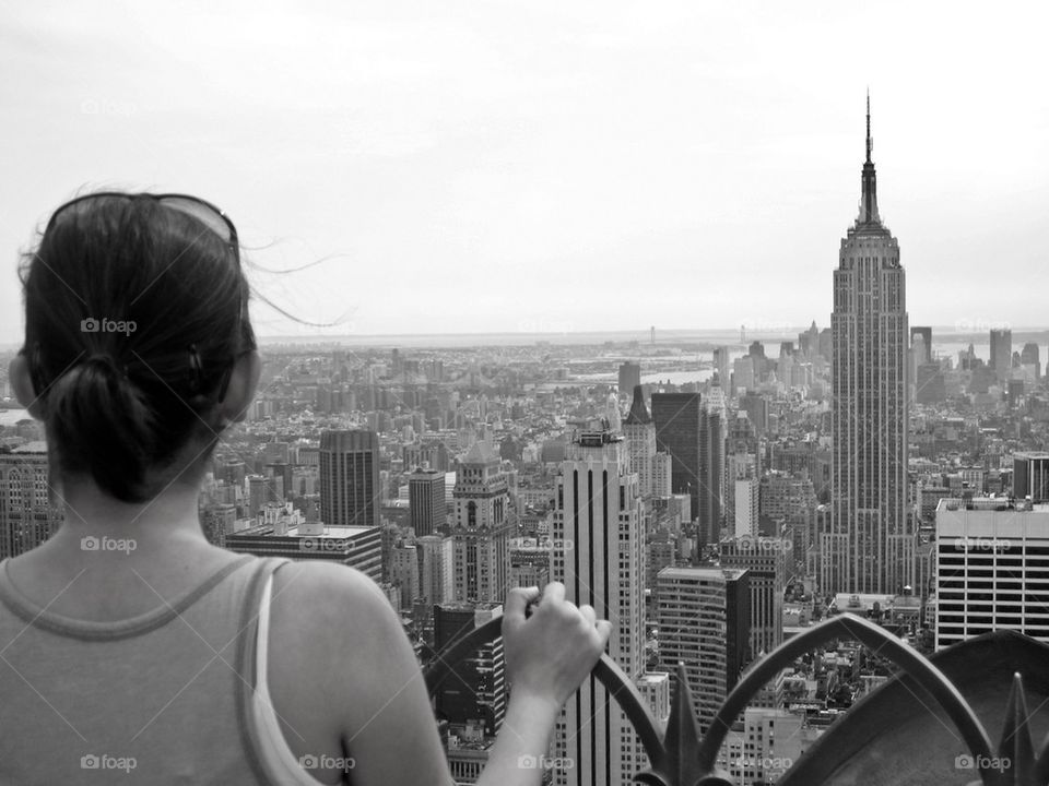 Tourist and the Empire State 