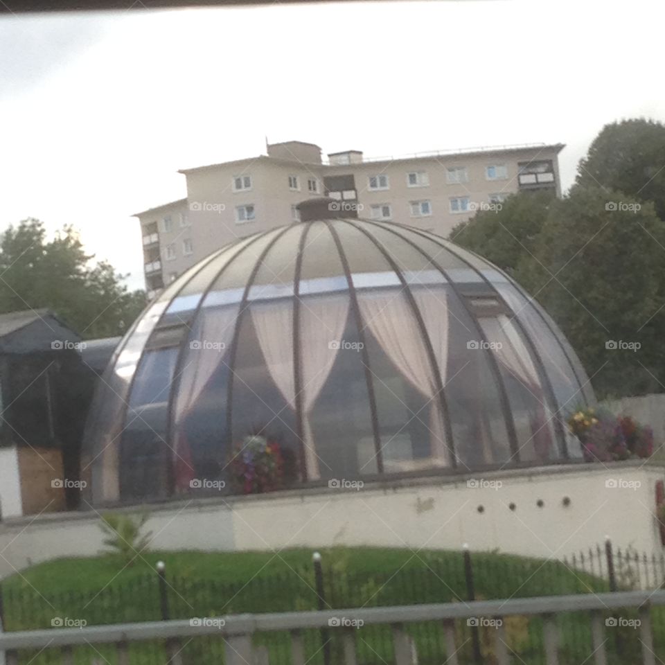 Glass  dome