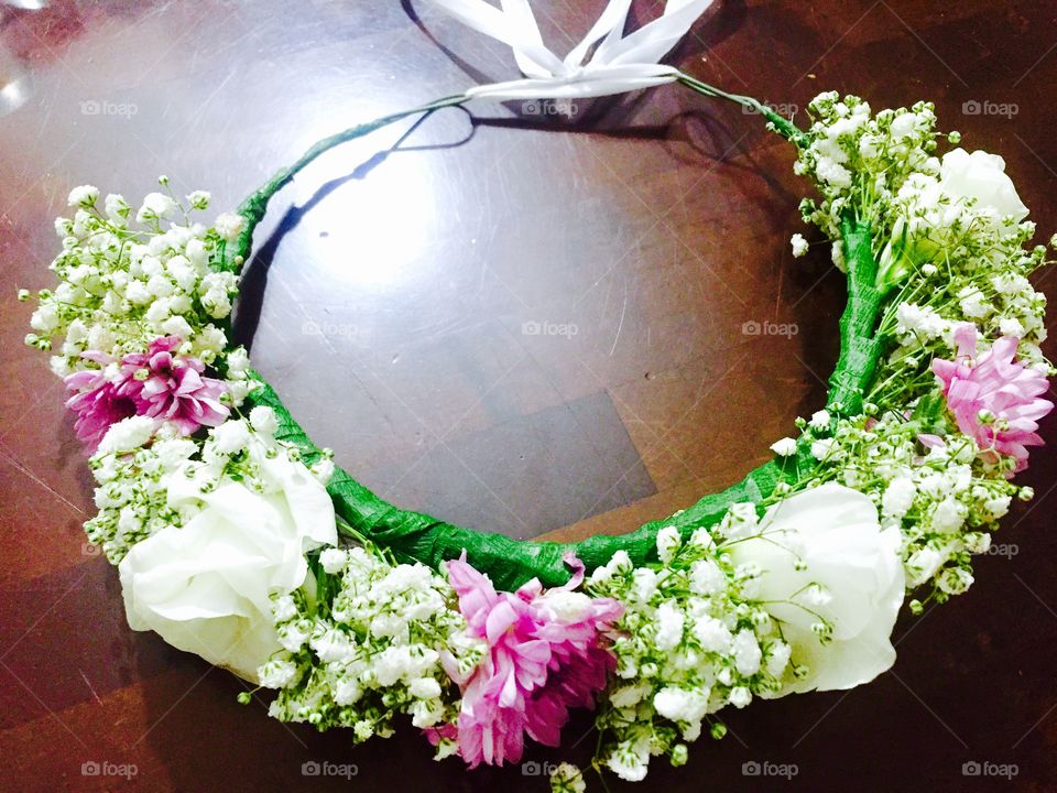 Flowers crown 