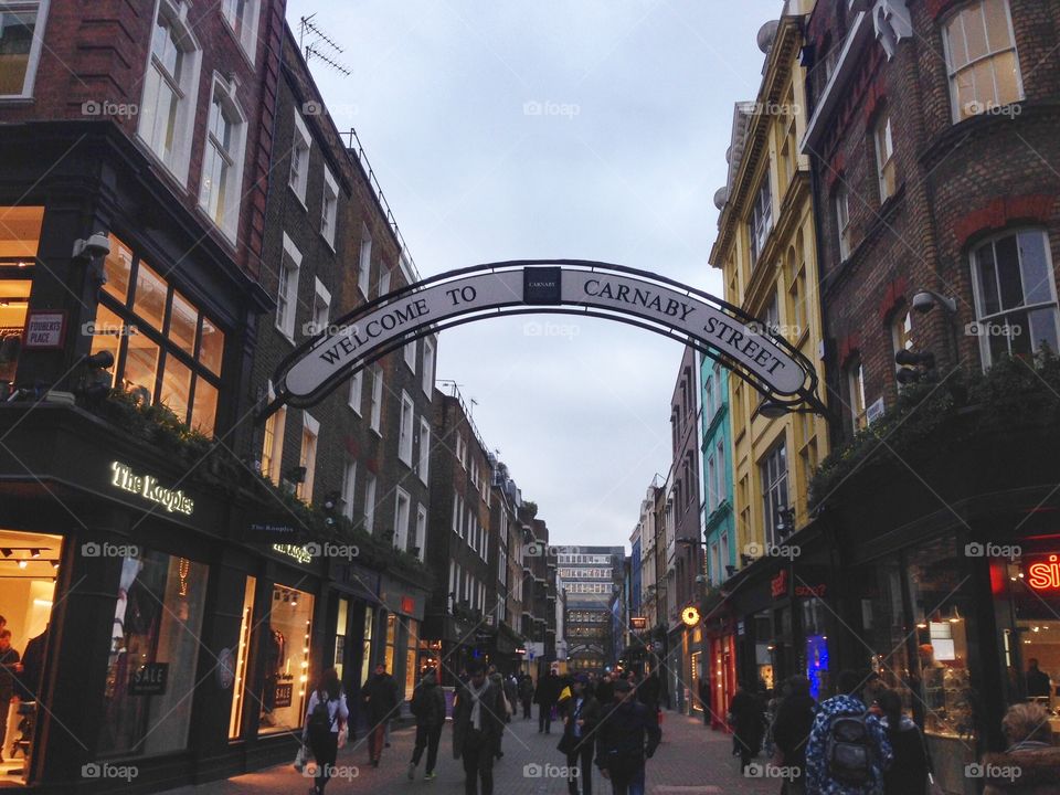 Carnaby street, London