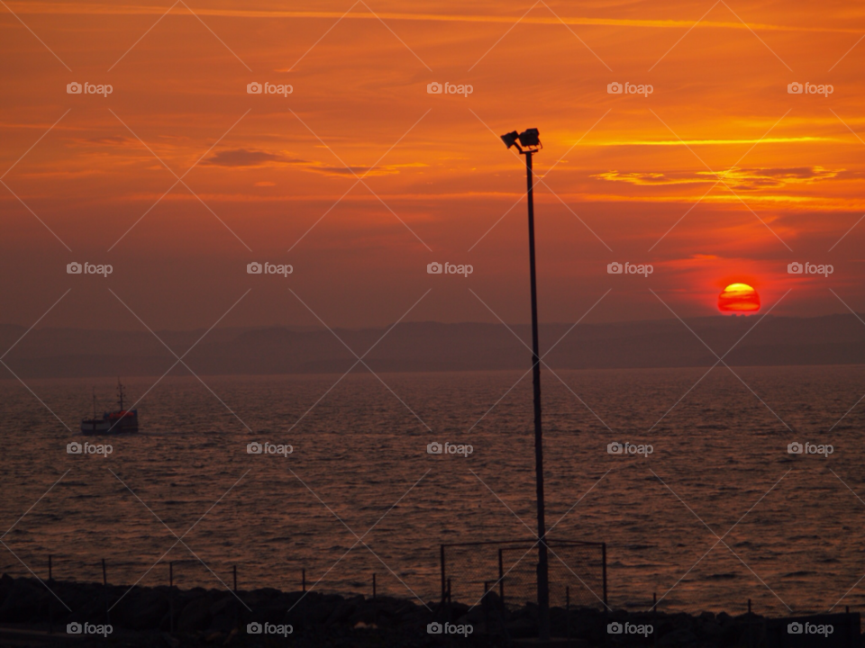 penrhosbay sky sea daybreak by PhilC