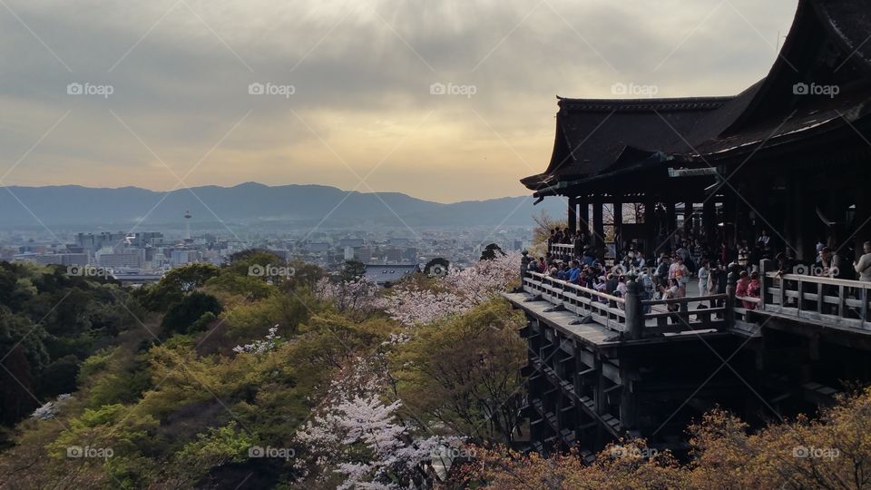 Kiyomizu-dera Temple in Kyoto, Japan