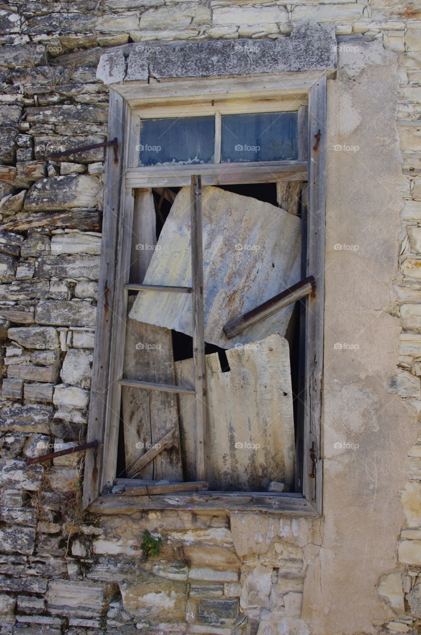 Abandoned window  