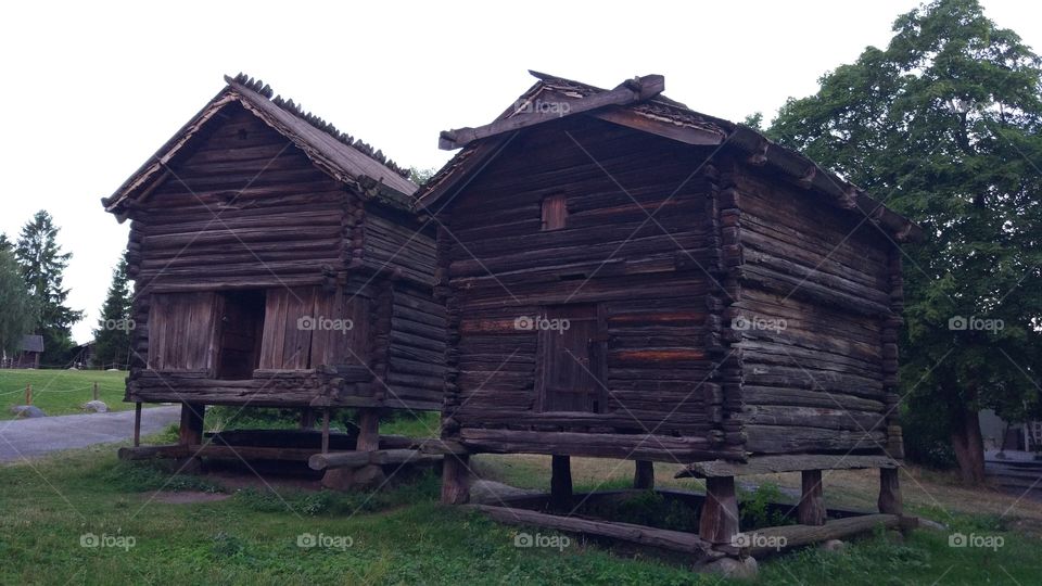 Wood, Wooden, House, Building, Barn