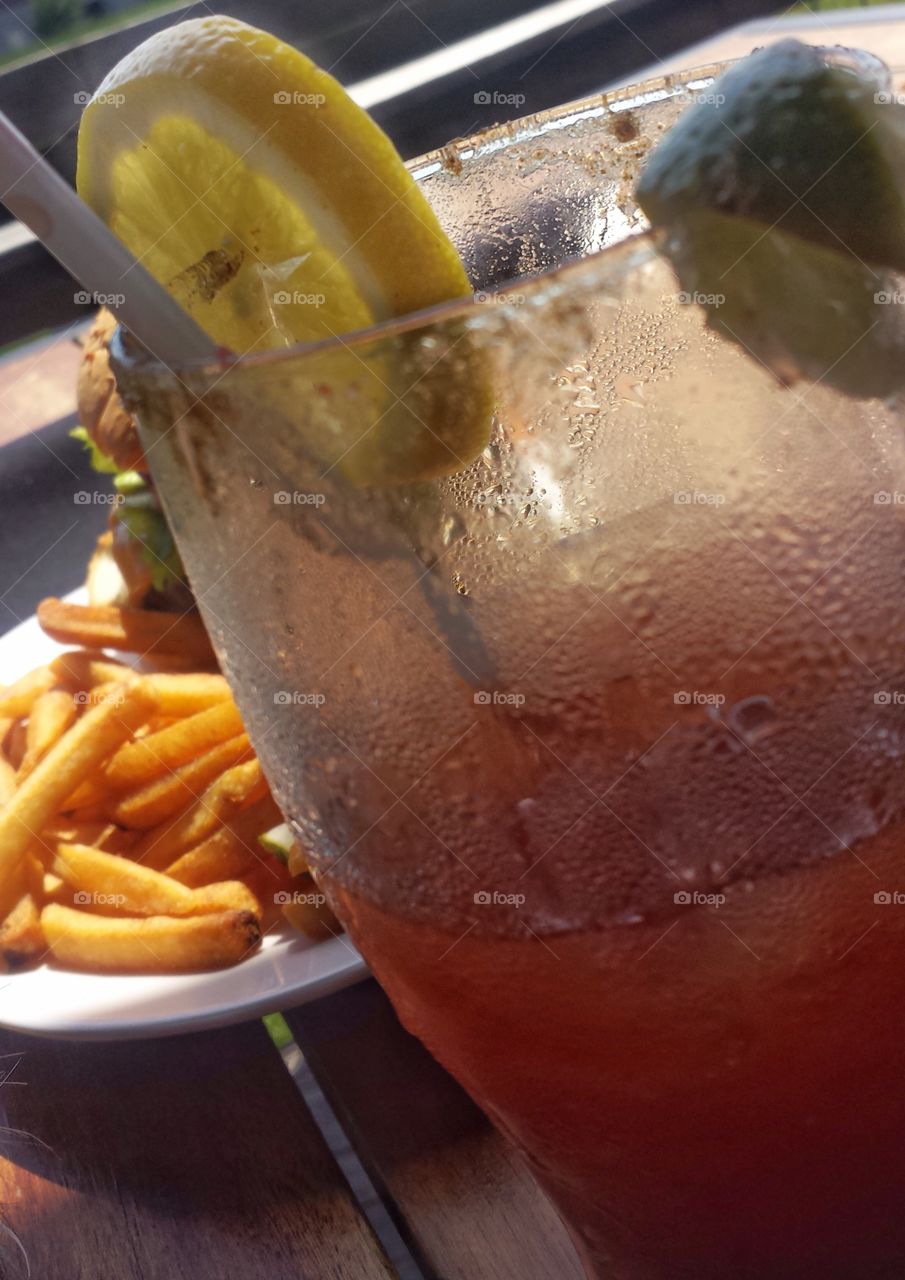 Bloody Mary. Bloody Mary with Lunch