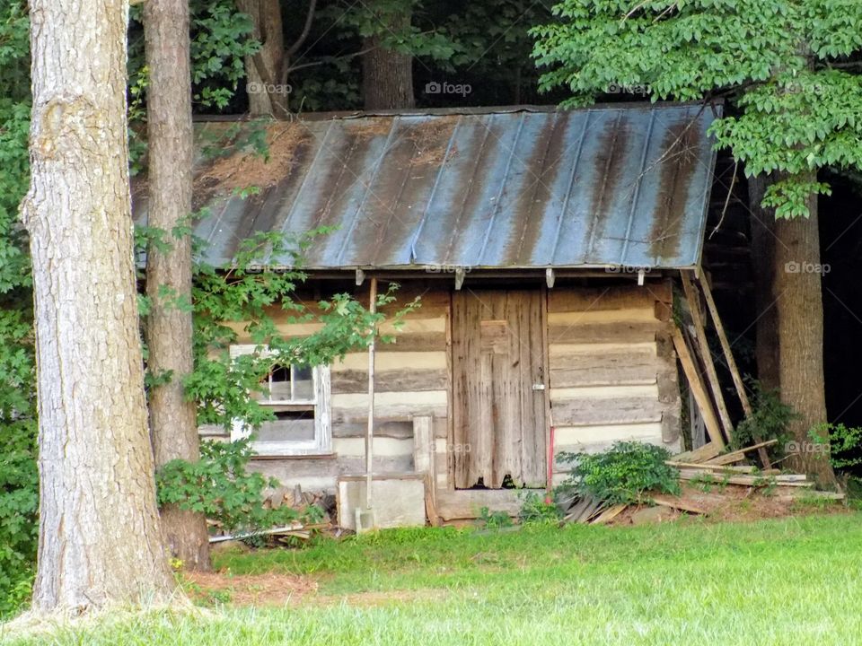 Old small cabin