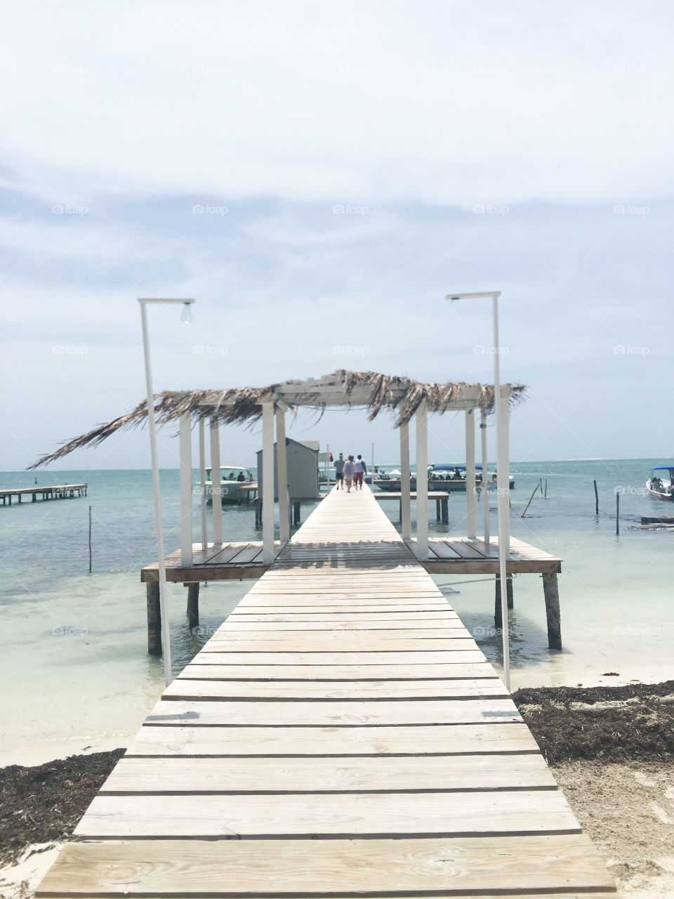 Dock in Belize