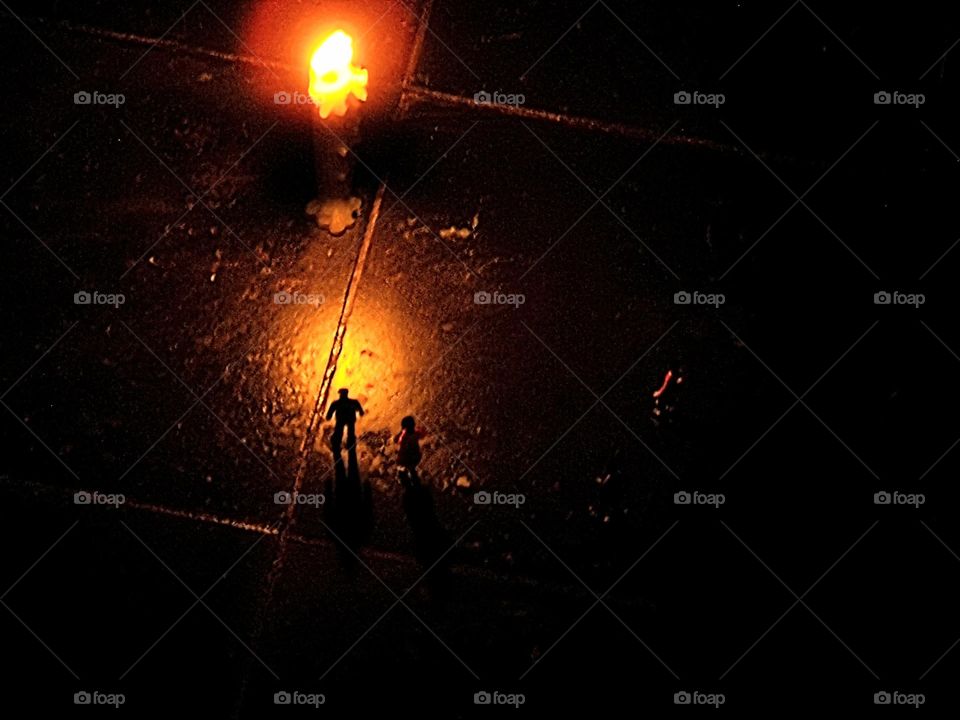 From the world of liliput, candlelight