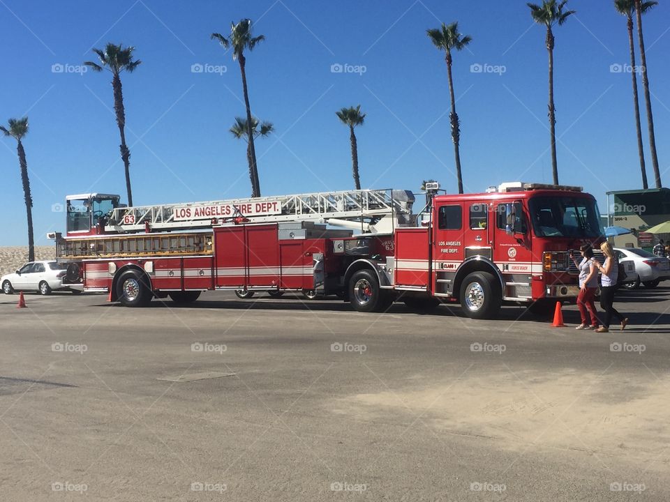 Los Angeles Fire Truck