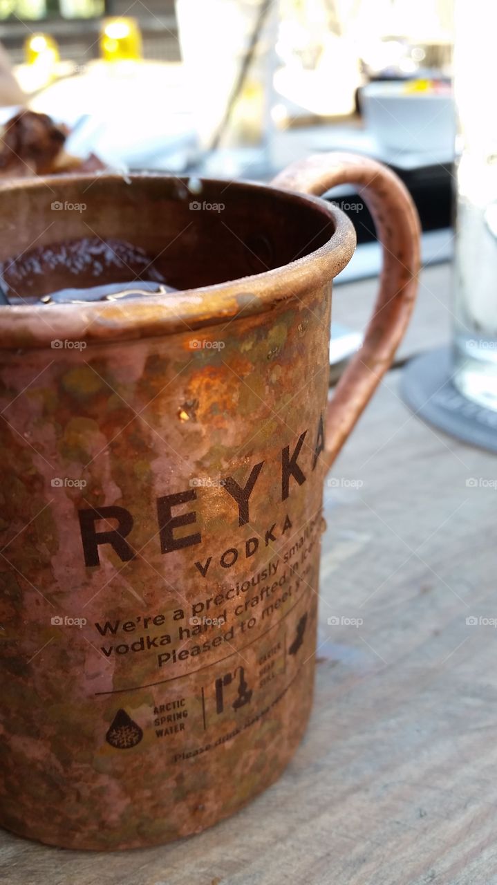 Moscow mule. Moscow mule in the oc
