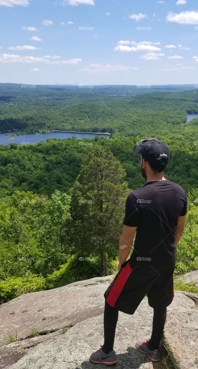 NYC view at hiking