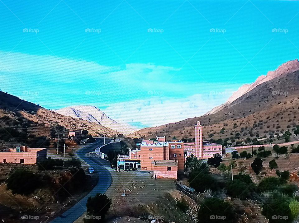 population between the nature