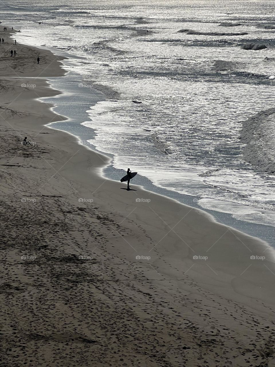 He is gone embrace the ocean.