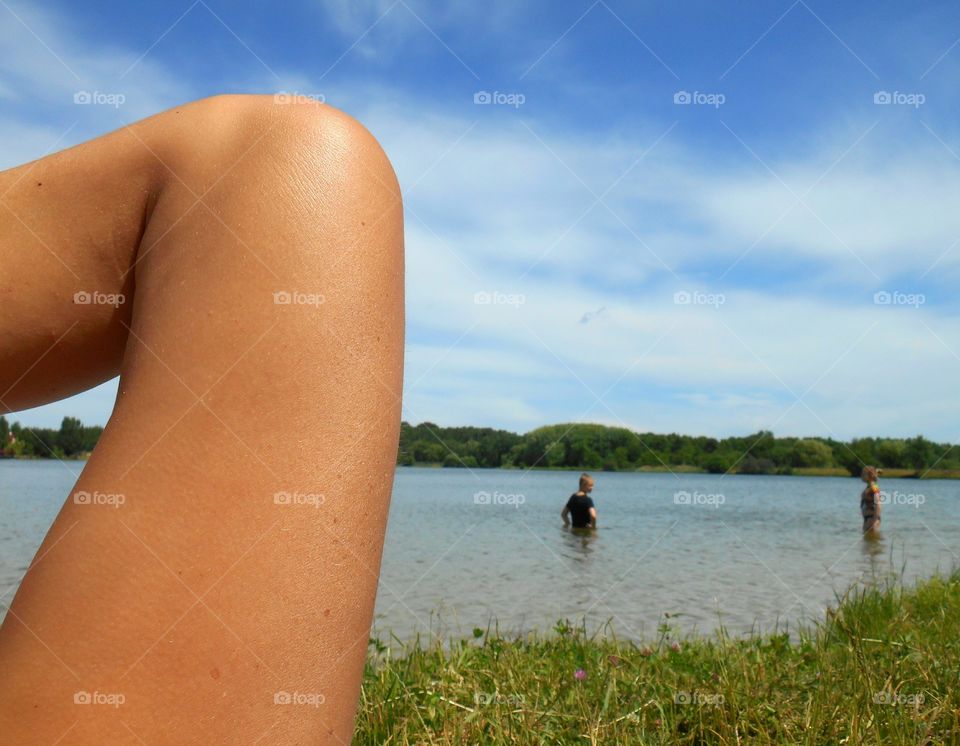 Water, Girl, Landscape, Nature, Woman